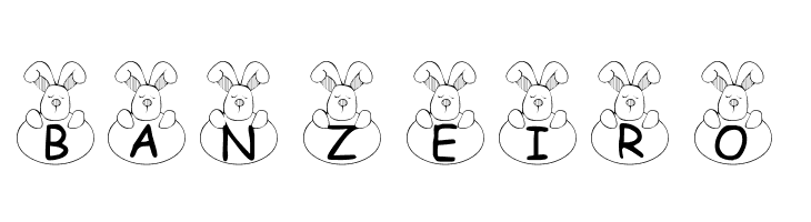 101! Bunny Hug  Free Fonts Download