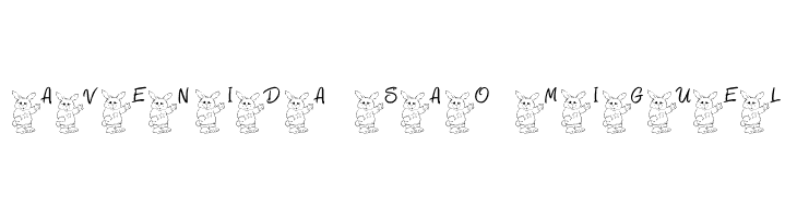 101! Bunny SayZ...  Free Fonts Download