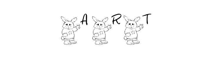 101! Bunny SayZ...  Free Fonts Download