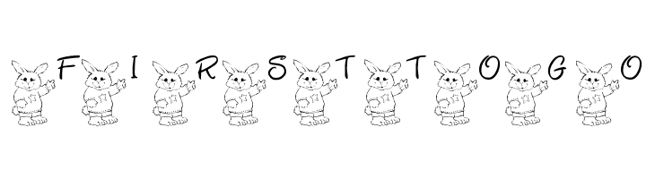 101! Bunny SayZ...  Free Fonts Download