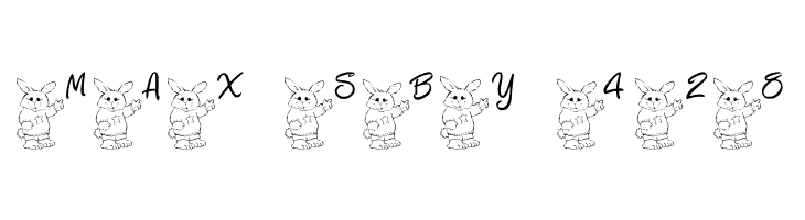 101! Bunny SayZ...  Free Fonts Download