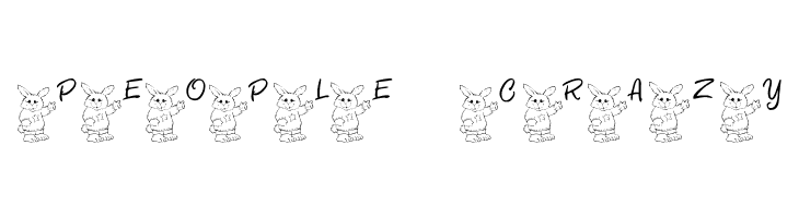 101! Bunny SayZ...  Free Fonts Download