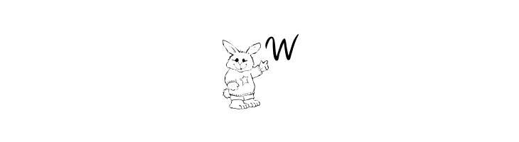 101! Bunny SayZ...  Free Fonts Download