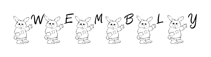 101! Bunny SayZ...  Free Fonts Download