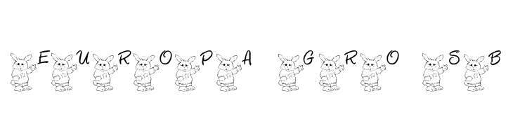 101! Bunny SayZ...  Free Fonts Download