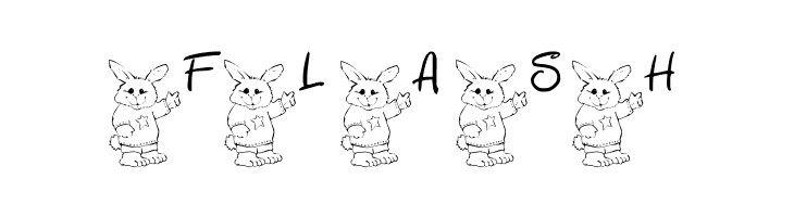 101! Bunny SayZ...  Free Fonts Download