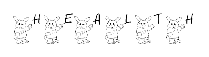 101! Bunny SayZ...  Free Fonts Download
