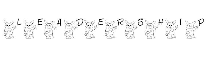 101! Bunny SayZ...  Free Fonts Download