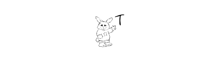 101! Bunny SayZ...  Free Fonts Download