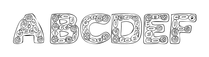 101! Button Mania  Free Fonts Download