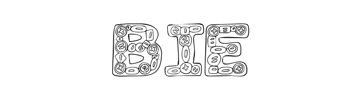 101! Button Mania  Free Fonts Download