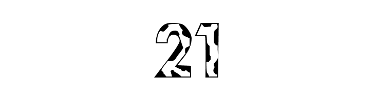 101! Camouflage  Free Fonts Download