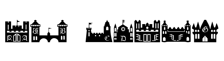 101! CastleZ  Free Fonts Download