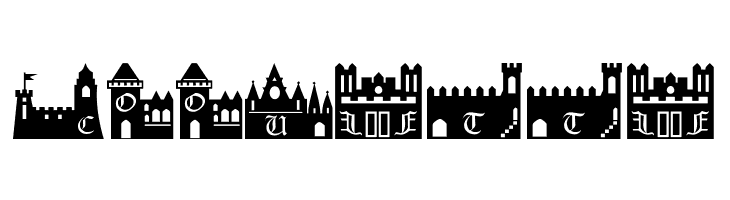 101! CastleZ  Free Fonts Download