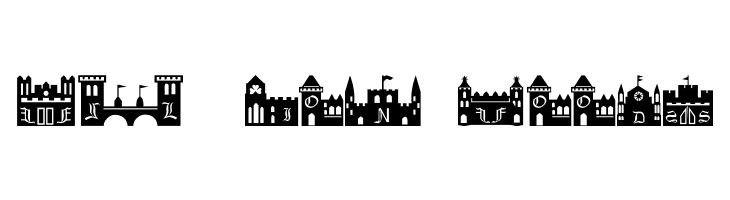 101! CastleZ  Free Fonts Download