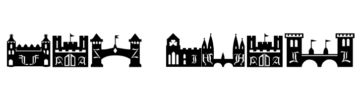 101! CastleZ  Free Fonts Download