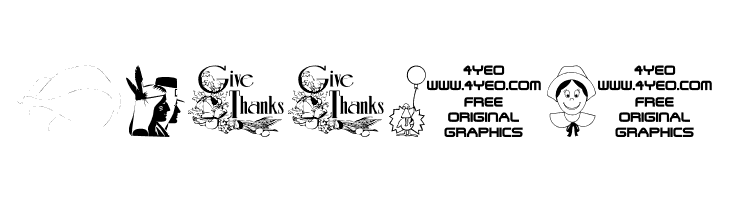 4YEOTHANKS  Free Fonts Download