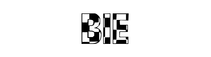 101! CheckBoard  Free Fonts Download