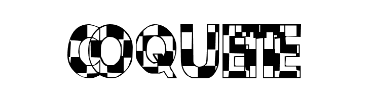 101! CheckBoard  Free Fonts Download