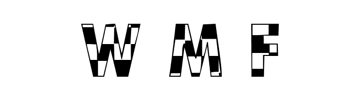 101! CheckBoard  Free Fonts Download