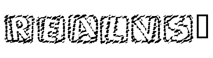 101! Chiseled 'Bet  Free Fonts Download