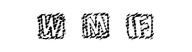 101! Chiseled 'Bet  Free Fonts Download