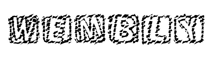 101! Chiseled 'Bet  Free Fonts Download