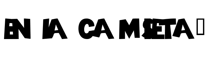 101! Chunky Alpha  Free Fonts Download