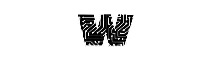 101! Circuit Board  Free Fonts Download