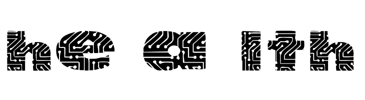 101! Circuit Board  Free Fonts Download