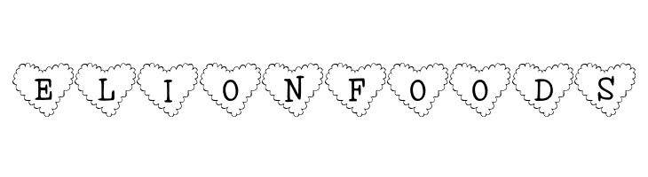 101! Cloudy HeartZ  Free Fonts Download