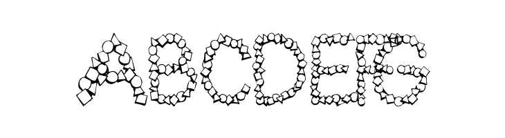 101! Confetti LetterZ  Free Fonts Download