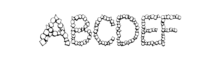 101! Confetti LetterZ  Free Fonts Download