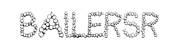 101! Confetti LetterZ  Free Fonts Download