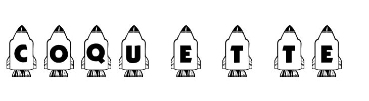 101! Countdown ta Blast Off!  Free Fonts Download