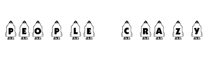 101! Countdown ta Blast Off!  Free Fonts Download