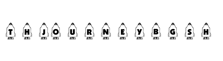 101! Countdown ta Blast Off!  Free Fonts Download