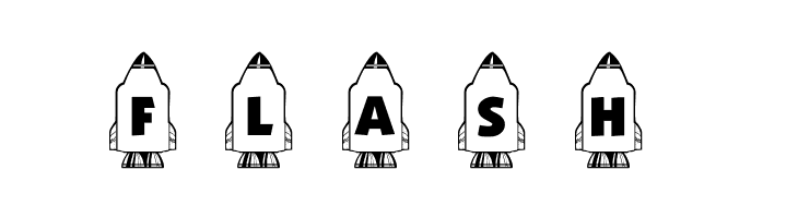 101! Countdown ta Blast Off!  Free Fonts Download