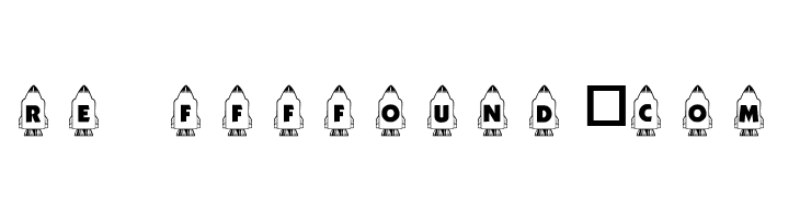 101! Countdown ta Blast Off!  Free Fonts Download