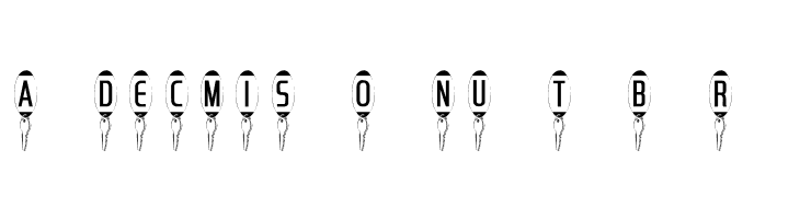 101! Dad's KeyZ  Free Fonts Download