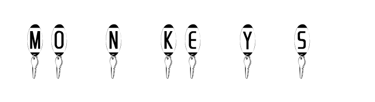 101! Dad's KeyZ  Free Fonts Download
