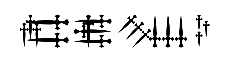 101! Dagger 'Bet  Free Fonts Download