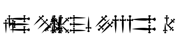 101! Dagger 'Bet  Free Fonts Download