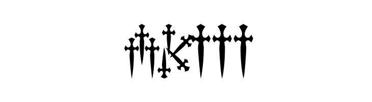 101! Dagger 'Bet  Free Fonts Download