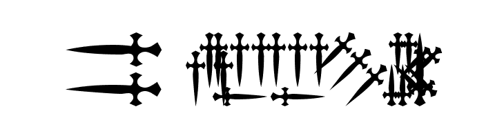 101! Dagger 'Bet  Free Fonts Download