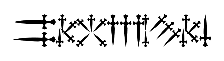 101! Dagger 'Bet  Free Fonts Download