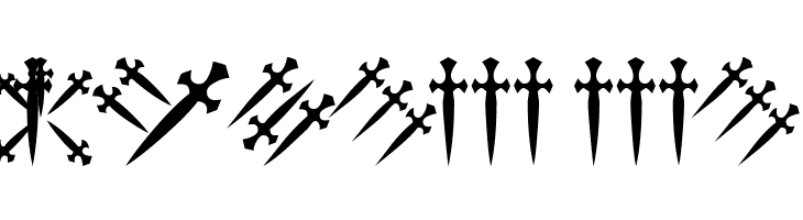 101! Dagger 'Bet  Free Fonts Download