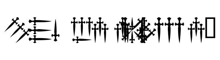101! Dagger 'Bet  Free Fonts Download