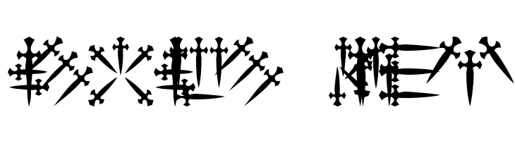 101! Dagger 'Bet  Free Fonts Download