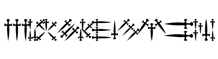 101! Dagger 'Bet  Free Fonts Download